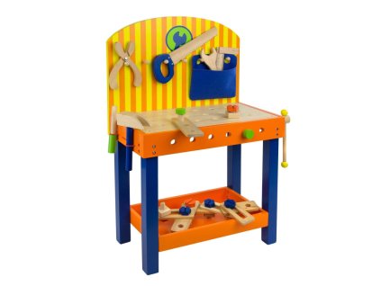 Detský drevený pracovný stôl Benji
