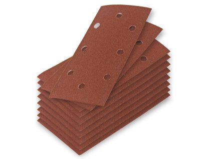 Brúsny papier pre vibračnú brúsku 93x185 mm K80, 10 ks