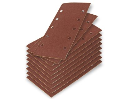 Brúsny papier pre vibračnú brúsku 115x230 mm K80, 10 ks