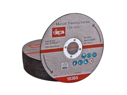 Rezný kotúč na kov 125x1,0x22,2 mm, 25 ks