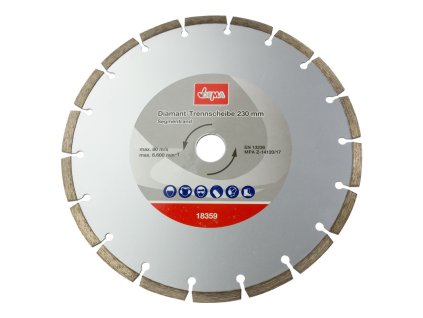 Diamantový rezný kotúč segmentovaný 230 mm DDT230S