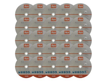 Rezný kotúč na kov 230x1,9x22,2 mm, 25 ks