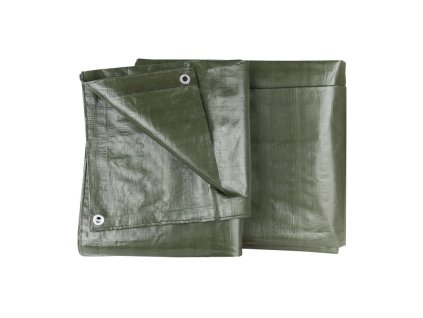 Nepremokavá plachta zakrývacia 4x8 m 140 g/m2, zelená