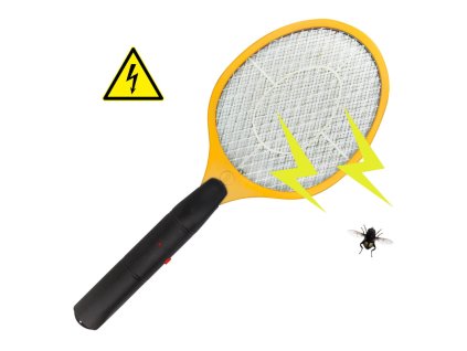 Elektrická mucholapka na hmyz, žltá