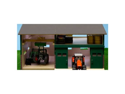 Šopa s dielňou pre poľnohospodárske stroje 1:32