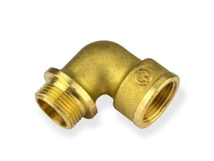 Mosadzné koleno 1 1/2" 90° vnútorný/vonkajší závit