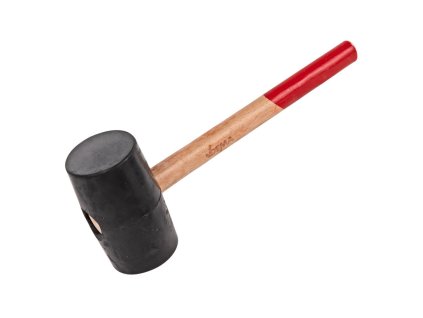 Gumené kladivo s drevenou násadou 70 mm