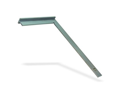Zámočnícky uholník príložný 400x230 mm 90°