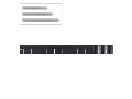 Univerzálna deliaca prepážka do zásuvky 60 cm