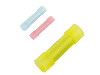 Krimpovacia spojka s termoplastickým lepidlom 4-6 mm, 500 ks, žltá