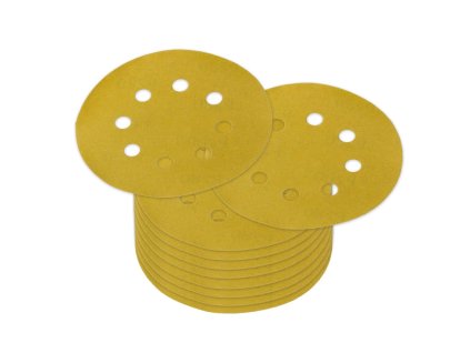 Brúsny papier pre excentrickú brúsku 125 mm P280, 10 ks