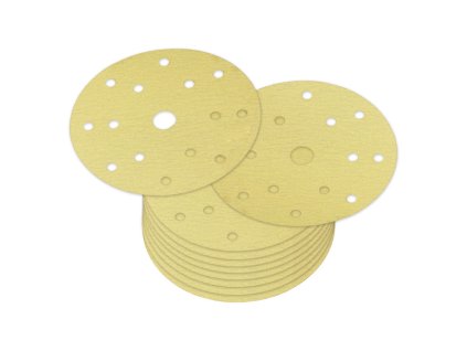 Brúsny papier pre excentrickú brúsku 150 mm P100, 10 ks