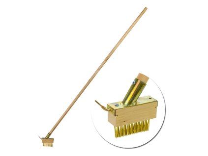 Kefa na škáry s kovovým hrotom a násadou