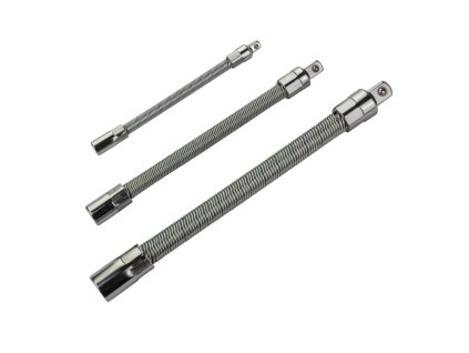 Flexibilné predĺženia na račňu, 3-dielna sada