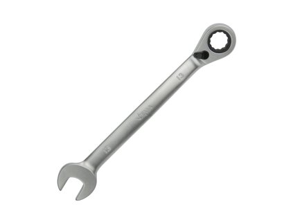 Kľúč očko-vidlicový račňový 13 mm prepínací