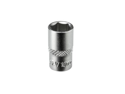 Nástrčkový kľúč / orech krátky 10 mm 1/4"