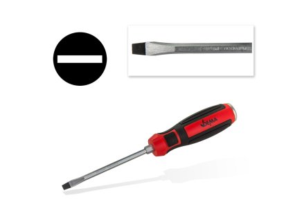 Úderový skrutkovač plochý 5x100