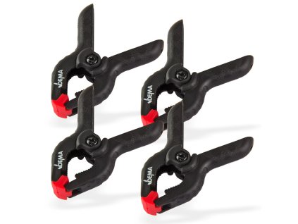 Plastové zvierky pružinové 60 mm, 4-dielna sada