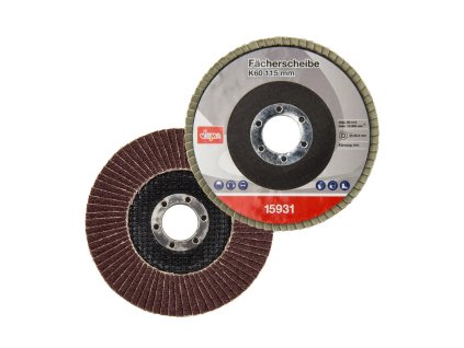 Lamelový vejárový brúsny kotúč 115 mm K60