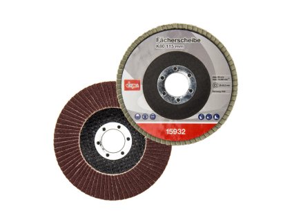 Lamelový vejárový brúsny kotúč 115 mm K80