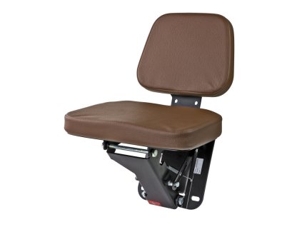Traktorové sedadlo spolujazdca STP-100JD, hnedé
