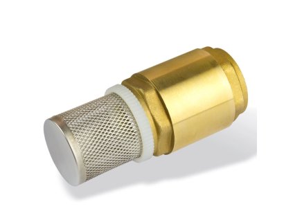 Mosadzný ventil s nasávacím košom 1 1/4" IG