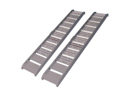 Hliníkové nájazdové rampy do 500 kg, pár