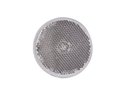 Odrazka okrúhla samolepiaca 60,5x6,5 mm, biela