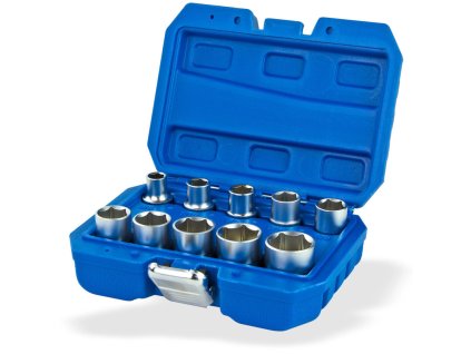 Nástrčkové orechy 1/2", 10-dielna sada