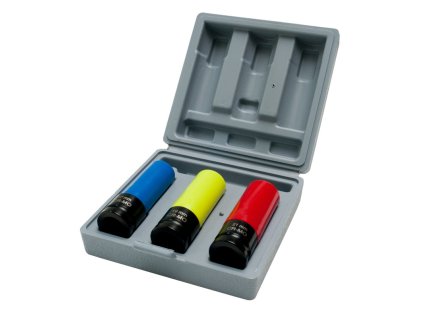 Nástrčkové kľúče 1/2" pre hliníkové disky, 3-dielna sada