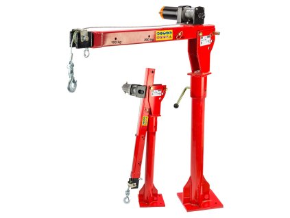 PickUp žeriav s 12V navijakom 300 kg