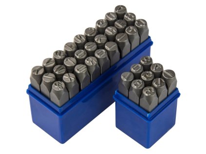 Raznice písmená + čísla 10 mm, 36-dielna sada