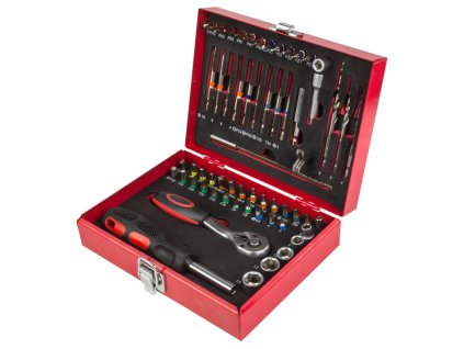 Sada bitov s račňou, 60-dielna