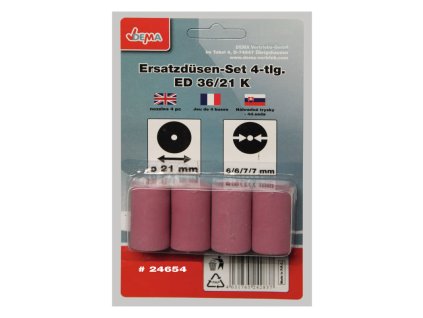 Trysky na pieskovanie 2x6 mm 2x7 mm