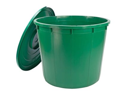 Sud / nádrž na dažďovú vodu s vekom 500 litrov, zelená