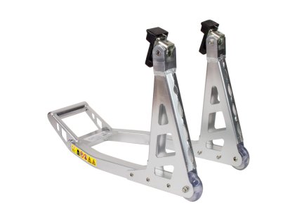 Hliníkový stojan na motocykel, predný