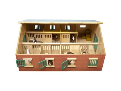 Stajňa pre kone so 7 boxmi 1:24