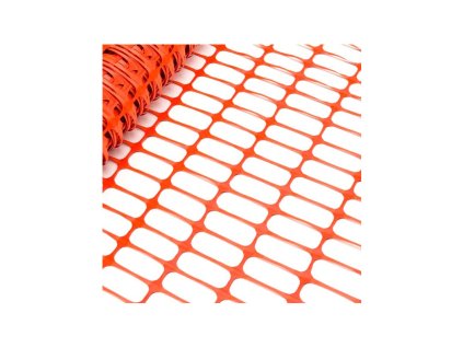 Bezpečnostný stavebný plot 50x1 m, oranžový