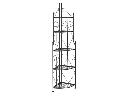 Rohový stojan na kvety s 5 policami Nostalgia