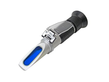 Refraktometer na meranie prevádzkových kvapalín automobilov