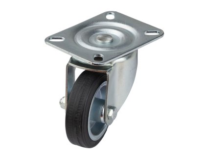 Gumové otočné koliesko 85 mm, do 60 kg