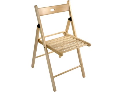 Drevená sklopná stolička Buche