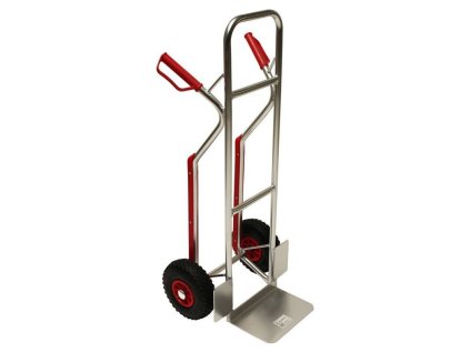 Hliníková rudla s nafukovacími kolesami 150 kg