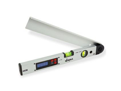 Vodováha s digitálnym uhlomerom 40 cm
