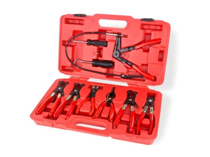 Kliešte na hadicové spony, 11-dielna sada