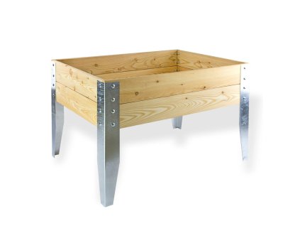 Drevený vyvýšený záhon na bylinky Riva 117x86x75 cm
