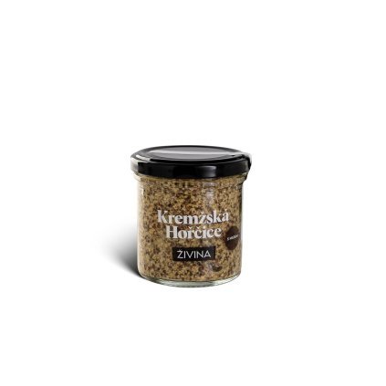 Kremžská hořcice od Živina vyniká svojí chutí. Hodí se jako omáčka nebo jako zálivka do salátů. Vegan a 100% přírodní hořčice.