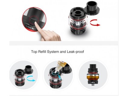 Smoktech TFV8 Baby V2 clearomizer Black