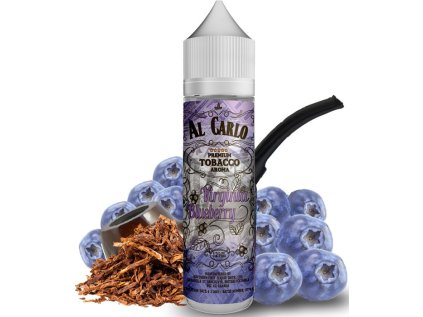 Příchuť Al Carlo Shake and Vape 12ml Virginia Blueberry