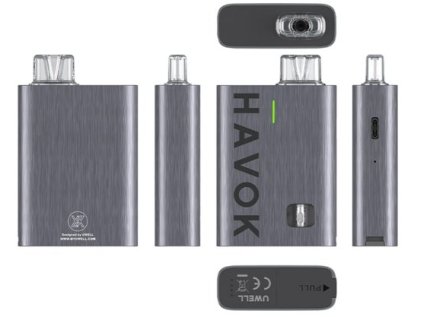 Uwell Havok R Pod elektronická cigareta 950mAh Gray